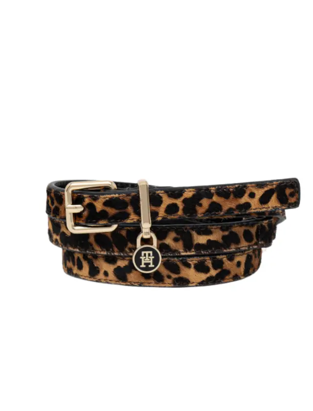Tommy Hilfiger γυναικεία ζώνη με σχέδιο cheetah AW0AW19298-1