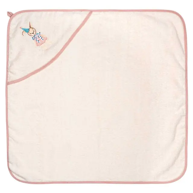 Βρεφική Κάπα 80x80 400gsm Essential Greenwich Polo Club 8859 Pink 100% βαμβακερό 2