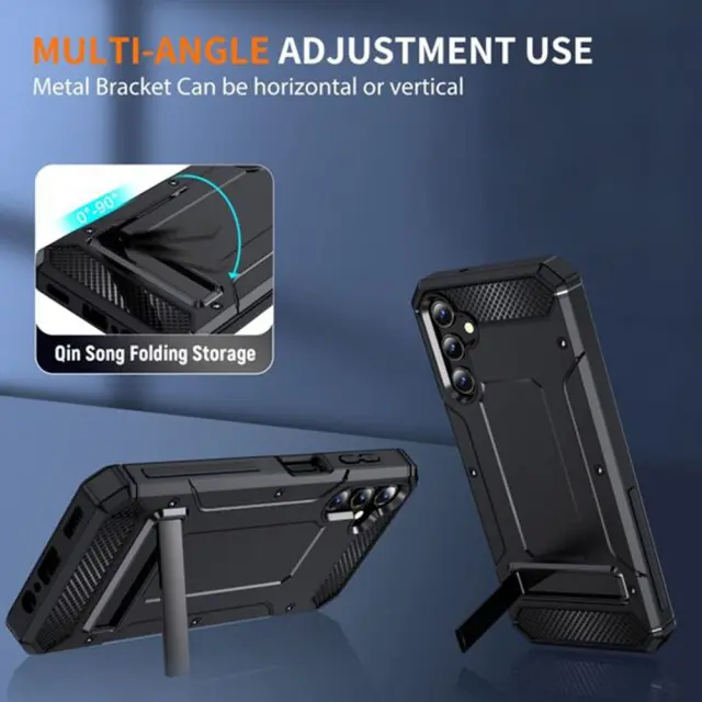 Techsuit® Hybrid Armor Θήκη για Samsung Galaxy A56/A36- Black 2