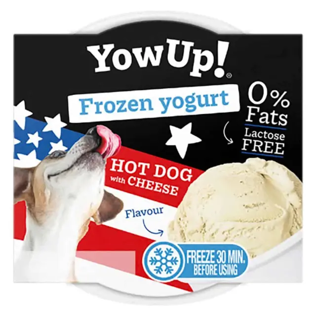 Yowup Ice Cream Hot Dog & Cheese Σκύλος-Γάτα 110gr