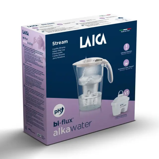Laica Κανάτα Φιλτραρίσματος Νερού J31KF Stream Alkawater 2