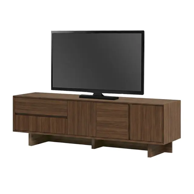 Έπιπλο τηλεόρασης Capri Megapap χρώμα καρυδί milano 180x45x55εκ. 3