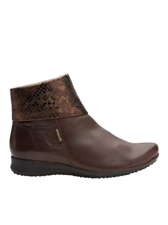 Mephisto Μποτάκια Γυναικείο δέρμα Καφέ MEP/FIDUSIA DARK BROWN - 36 3