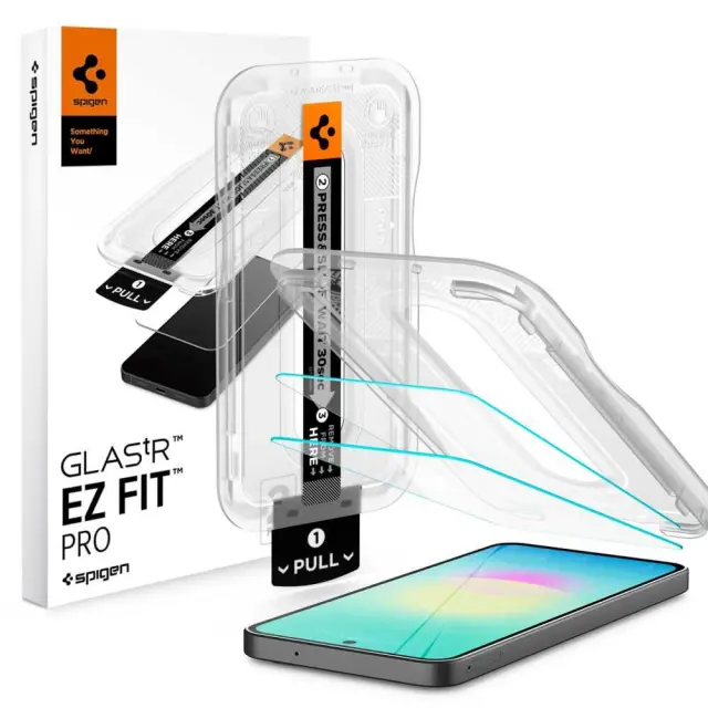 Spigen Glas.tr Ez Fit Pro 2-pack Samsung Galaxy A27 5g Clear