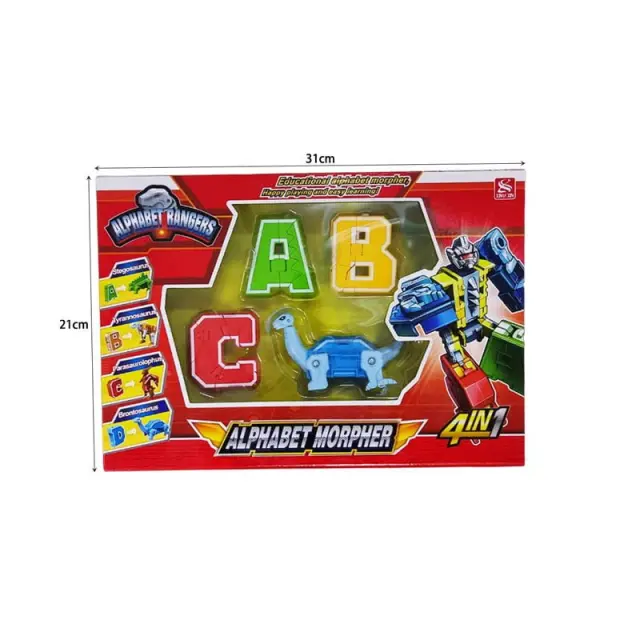 Γράμματα transformers - Alphabet rangers 16231