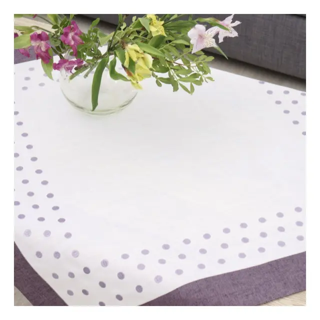 Τραπεζομάντηλο Dimeco 140x140 15230 Purple 2