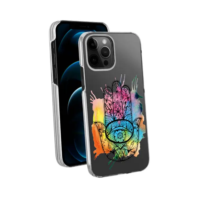 Vivanco Special Edition Clear Cover Apple iPhone 12 / 12 Pro Fatimas Hand