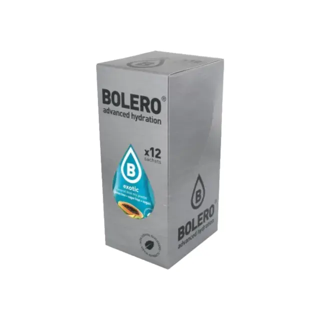 BOLERO Εξωτικά Φρούτα - Χυμός σε σκόνη για 1,5L (Κουτί των 12x9gr)