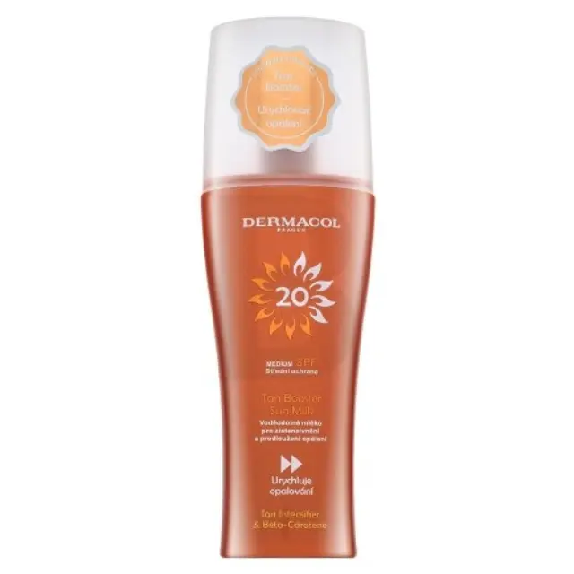 Dermacol protective milk SPF20 Tan Booster Sun Milk 200 ml