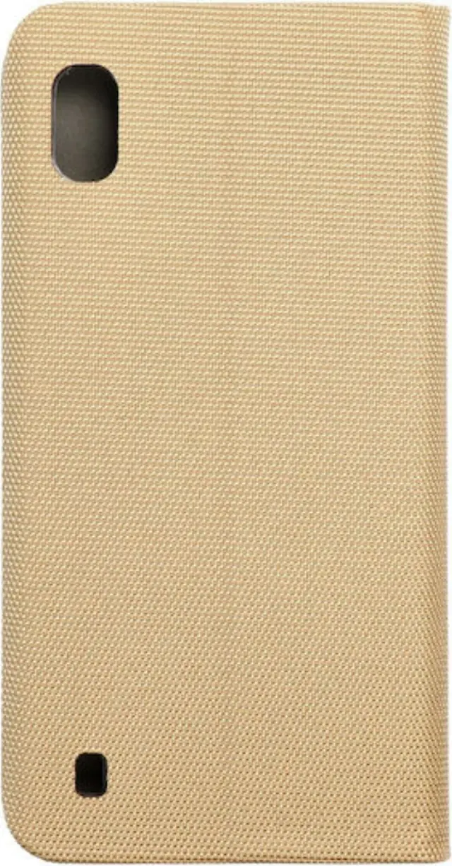 Θήκη Book Συνθετική Χρυσό (Galaxy A10) 2