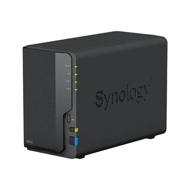 Synology NAS Diskstation DS223 2-bay (DS223-12T-00-2) 2
