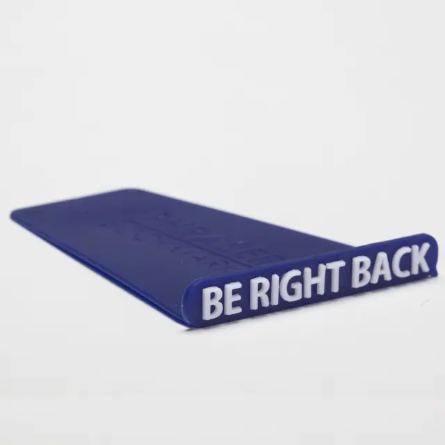 Artori Design Σελιδοδείκτης: Be Right Back - Μπλε