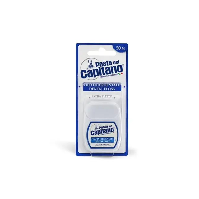 Pasta del Capitano Dental Floss Οδοντικό Νήμα 50m, 1τεμ
