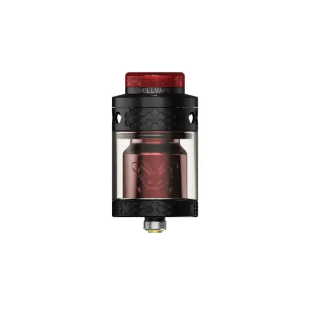 Dead Rabbit 4 RTA 3.5/5.5ml 26mm New Colors - Hellvape - Black Red