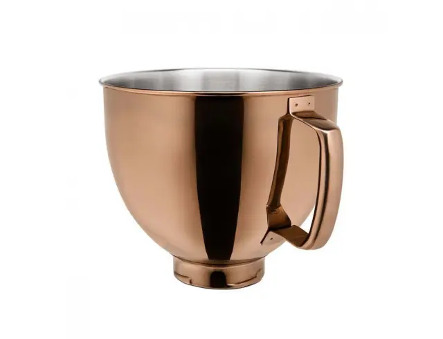Μπολ KitchenAid 5KSM5SSBRC από ανοξείδωτο ατσάλι με χωρητικότητα 4.8lt - Radiant Copper5KSM5SSBRC 2
