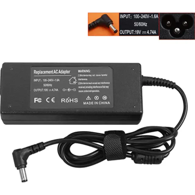 Lamtech Φορτιστής Laptop 90W 19V 4.74A 5,5x2,5mm για Lenovo (LAM100020)