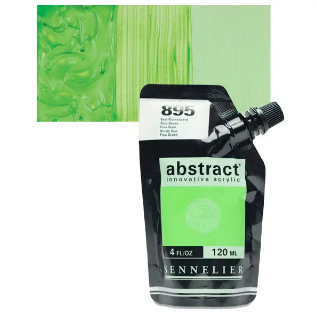 Ακρυλικό Sennelier Abstract 895 Fluo Green - 120ml