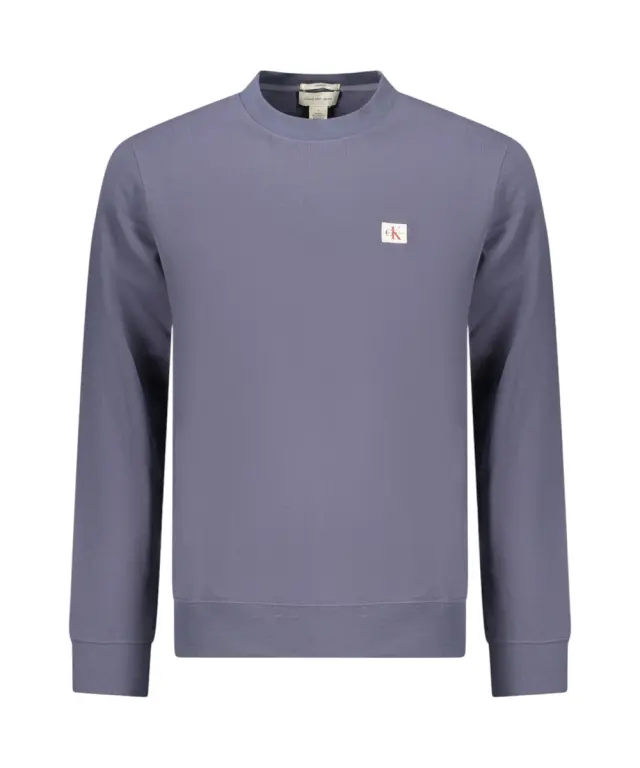Calvin Klein - Ανδρική Μακρυμάνικη Μπλούζα Φούτερ LV04RG268G-XL7 Μπλε 3
