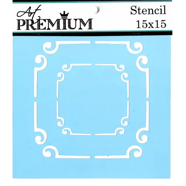 Στένσιλ Art Premium - 15x15cm - Γωνιές