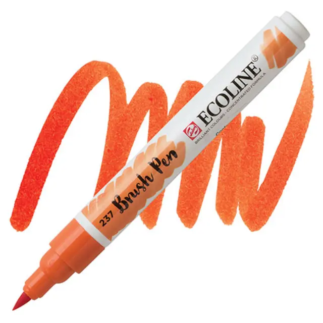 Μαρκαδόρος Talens Ecoline - 237 Deep Orange