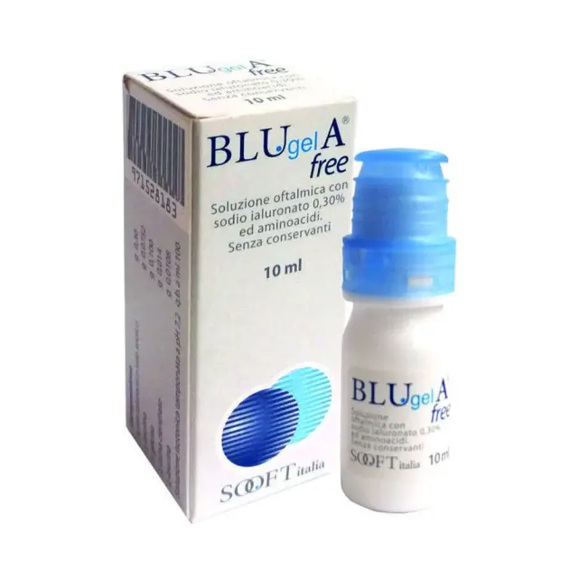 Medcon Blugel A Οφθαλμικό Διάλυμα Υποκατάστατο Δακρύων 10ml
