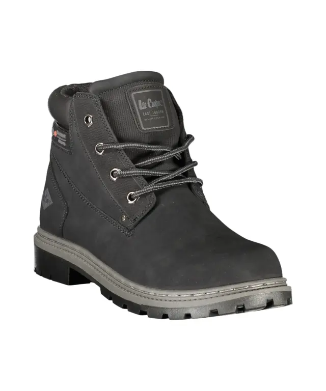 Lee Cooper - Ανδρικά Μποτάκια Chukka LCM629115-BLACK Μαύρο 3