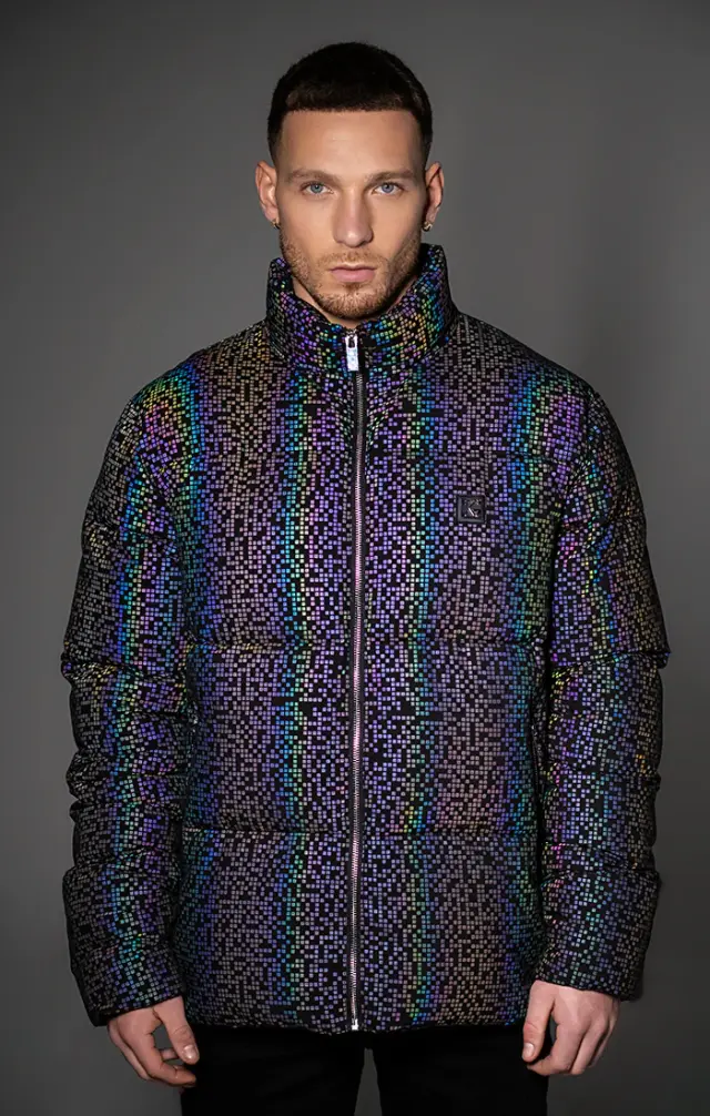 Gianni Kavanagh Ανδρικό ALIEN Puffer Μπουφάν Nylon Regular-Fit – Multicolor - XL 2