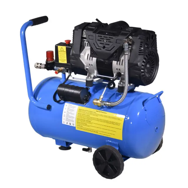 ΑΕΡΟΣΥΜΠΙΕΣΤΗΣ OIL FREE ΧΑΜΗΛΟΥ ΘΟΡΥΒΟΥ (SEMISILENT) 24L/2,0HP - 10 BAR 602089 2