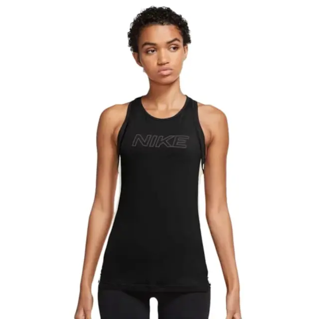 Nike Pro Graphic Tank (DA1024-010) - Μαύρο - XS