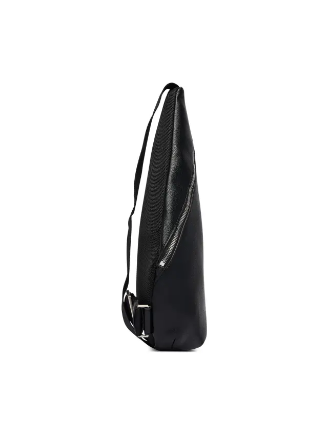 Calvin Klein Ανδρικό Μικρό Τσαντάκι Raised Ns Sling Μαύρο 3