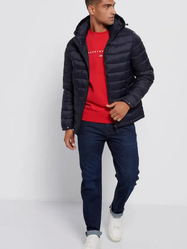 Funky Buddha Jacket Navy FBM006-031-01 - S 2