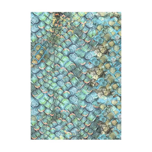Σετ 8 ριζόχαρτα ντεκουπάζ Stamperia 10.5×14.8cm, Backgrounds, Songs of the Sea 2
