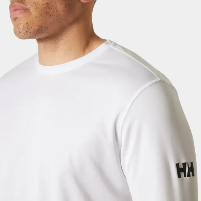 Helly Hansen HH Tech Crew Long Sleeve 2.0 Λευκό Ανδρικό - S 3