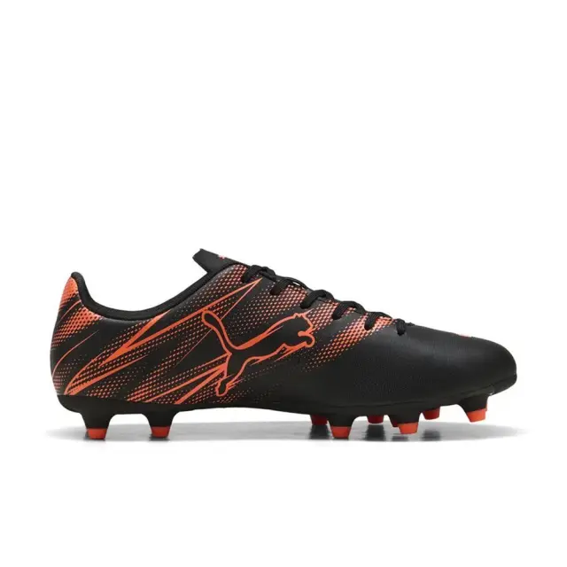 Puma Attacanto FG AG (107477-12) - Μαύρο-Πορτοκαλί