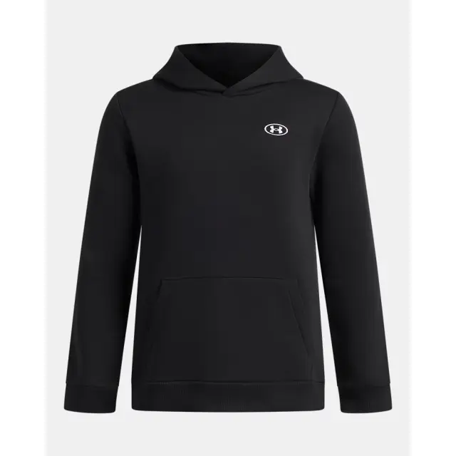 Under Armour Boy's Rival Fleece Hoodie Μαύρο 6013382-008 (Under Armour) - Small