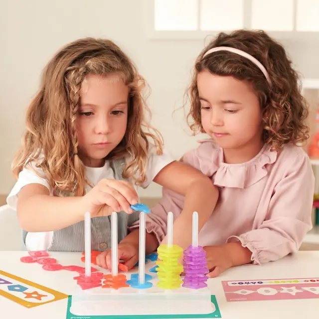MINILAND ΠΑΙΧΝΙΔΙ ΜΕ ΧΡΩΜΑΤΑ ΚΑΙ ΣΧΗΜΑΤΑ COUNT ABACOLOR 3