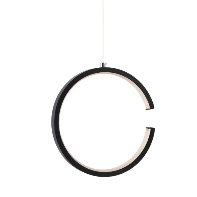ΚΡΕΜΑΣΤΟ Φ/Σ LED 8W 3000K 750LM ΜΑΥΡΟ ΜΕΤΑΛΛΙΚΟ 22X11XH129CM EUCLID3 / V28LEDP22BK