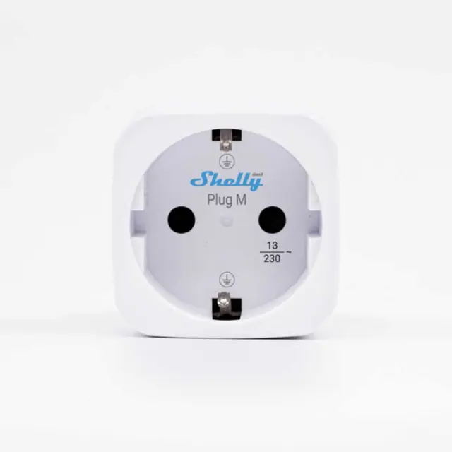 3800238074173 | Shelly Plug M Gen3 2-pack (13A - 3000 W) - Λευκό 2