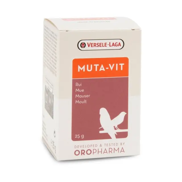 Versele Laga Oropharma Muta Vit Συμπλήρωμα Διατροφής Ενίσχυση Ανοσοποιητικού Πτερόρροια Πτηνών 25gr