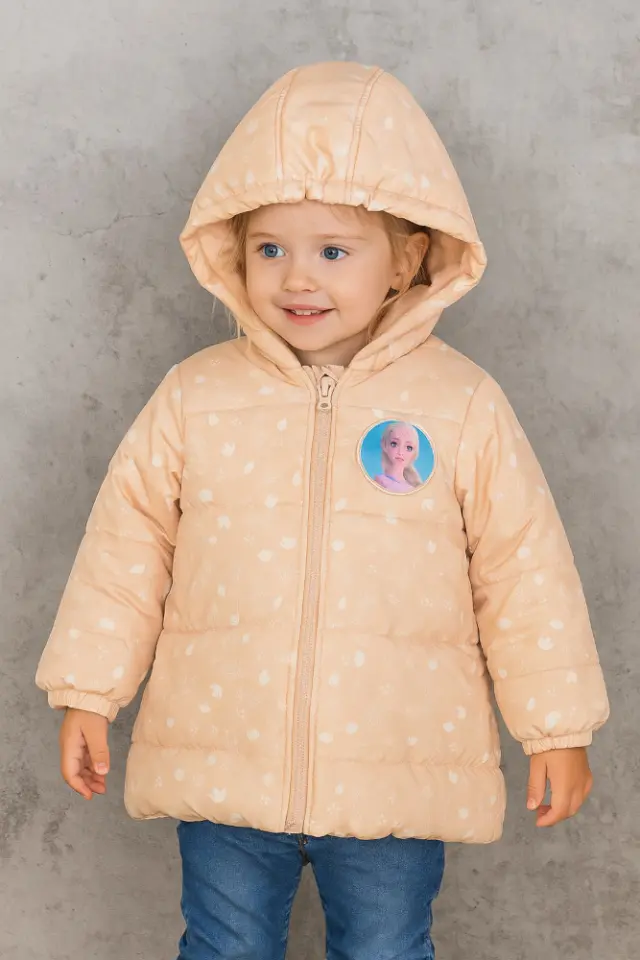 Μπουφάν με Κουκούλα Disney Frozen Pink 8021033 - 7-8 Y (128cm) 2