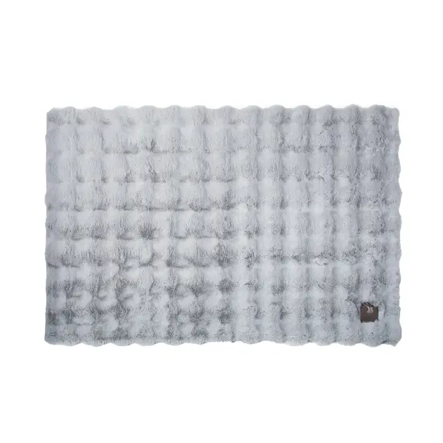 Χαλί Διάδρομος 75x200 Faux Fur Essential Greenwich Polo Club 3112 Grey 100% Πολυέστερ 3