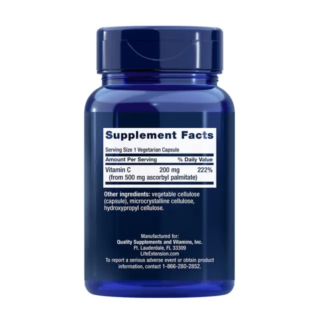 Life Extension Ascorbyl Palmitate 500 mg 2