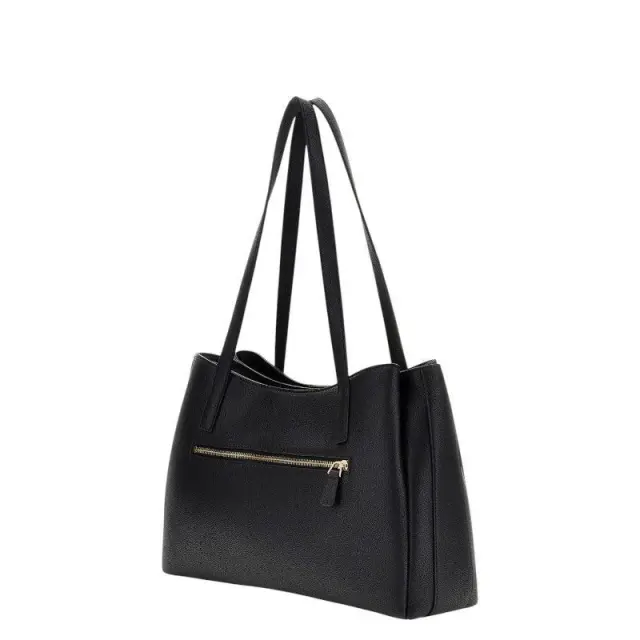 Guess - Γυναικεία Τσάντα Ώμου Camelia 3 Comp Tote HWBG9742230-BLA Μαύρο 3