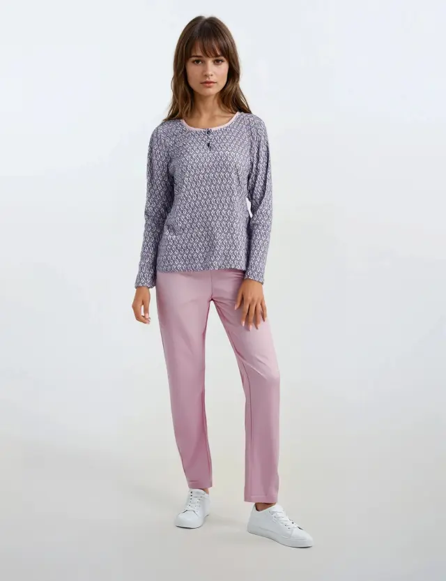 W601 - Type - PYJAMA PINK FLOWERS 2