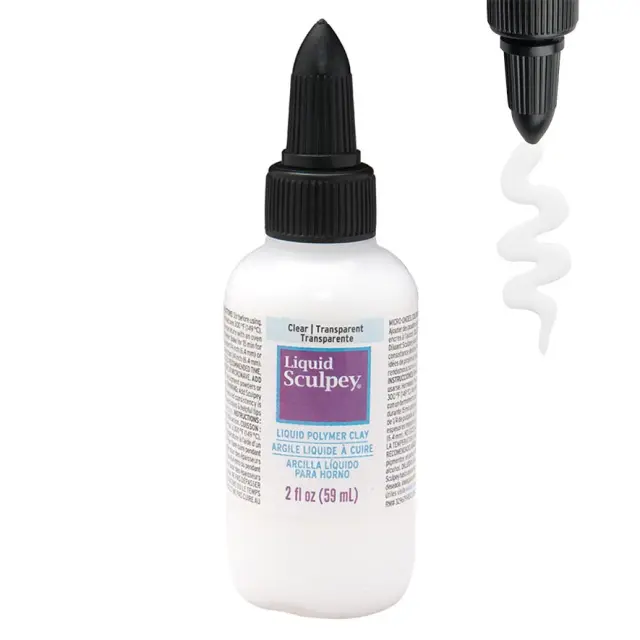 Υγρός Πολυμερικός Πηλός Sculpey Διάφανο Clear - 59ml