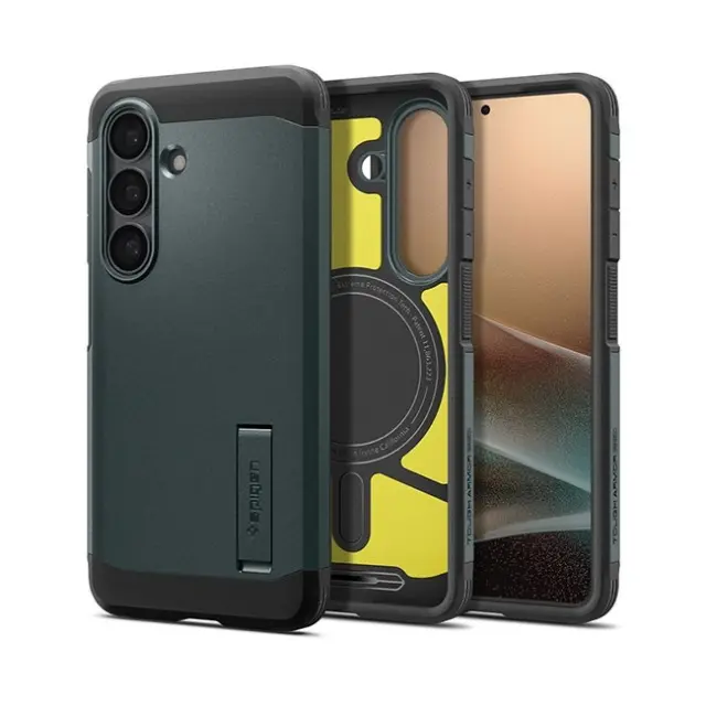 Spigen Θήκη Κινητού Galaxy S26 Tough Armor Mag Magsafe Abyss Green