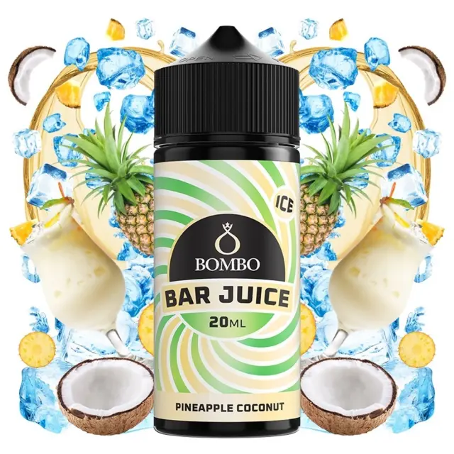Bar Juice Pineapple Coconut 20ml (120ml) - Bombo Flavorshots