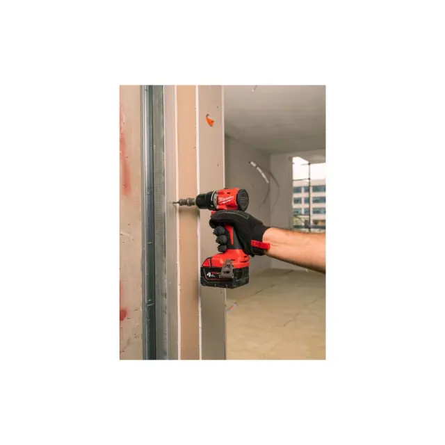 Milwaukee 4933492825 - Κρουστικό Δραπανοκατσάβιδο Μπαταρίας 18V, M18 BLPDRC-422C με 1 Μπαταρία 4Ah (1x 4Ah) + 1 Μπαταρία 2Ah (1x2Ah) + Φορτιστή + Βαλίτσα 2