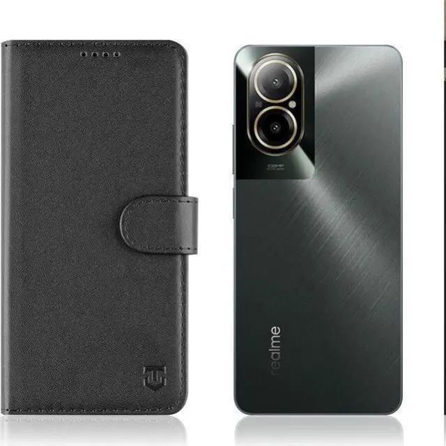 Tactical® Θήκη Βιβλίο για Realme C67 4G-Black
