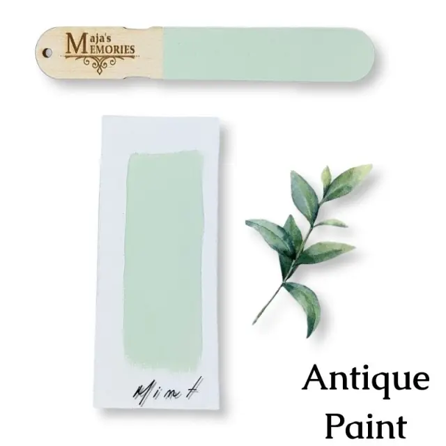Χρώμα-εφέ πατίνας Antique Paint Maja's Memories, 150ml, Mint